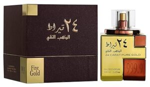 063998 Lattafa 24 Carat Pure Gold 3.4 Edp Unisex