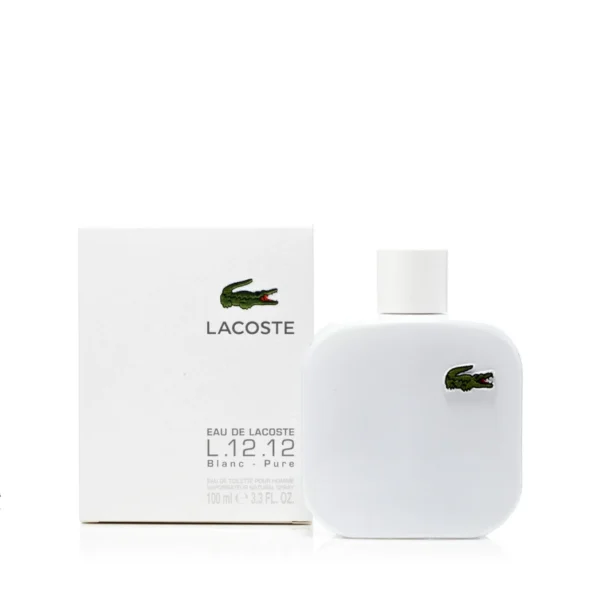 41317 Lacoste L.12.12. Eau Blanc 3.4 Edt Men