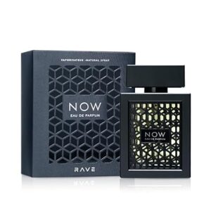 456485 Lattafa Rave Now Black 3.4 Edp Men