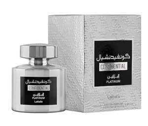 459714 Lattafa Private Confidential Platinum 3.4 Edp Unisex